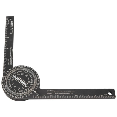 360 Degree Miter Saw Protractor Digital Protractor Ruler Inclinometer Protractor Miter Saw Angle Measuring Tool