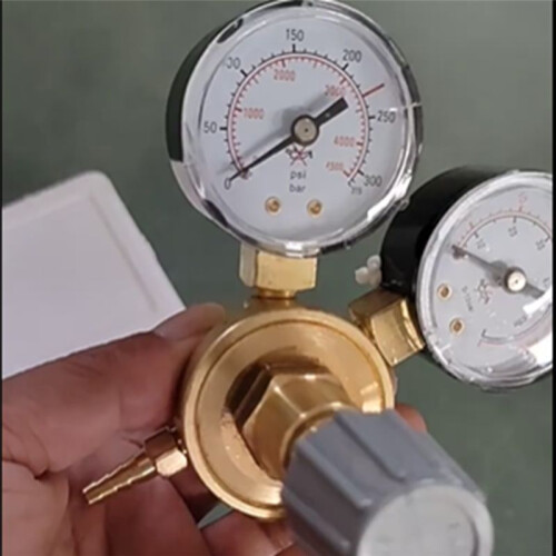 Argon-CO2-Messgeräte, Druckminderer, Mig-Durchflussmesser, Steuerventil, Schweißregler mit Doppelmessgerät 1
