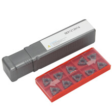 1 Stück Ser1212H16 Cnc Bohr Stangen Halter + 10 Stücke 16Er Ag60 Wende Platten Mit Schrauben Schlüssel Für Dreh Maschine Dreh Werkzeug Set