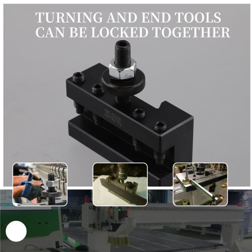 Post 1xl Extra Large (3/4 inch) Quick Change Turning Facing Lathe Tool Holder Bracket