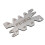 4Pcs Screw Cutting Gauge Machining Threads Angle Gauges Stainless Steel Measuring Tool Gauging Tools 4