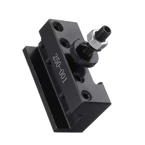 OXA-Wedge Type Tool Post Set Wedge Type Tool Post Quick Change Turning and Facing Holder Fit for Lathe Tool Holder,A 2