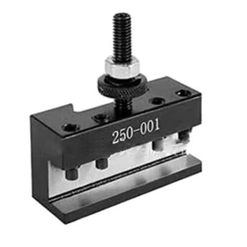 OXA-Wedge Type Tool Post Set Wedge Type Tool Post Quick Change Turning and Facing Holder Fit for Lathe Tool Holder,A 2