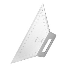 3D Multi-Angle Aluminum Miter Ruler for Woodworking, Engineering & Construction