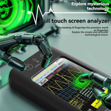BSIDE Touch Screen Digital Oscilloscope & Signal Generator - Dual Channel 50MHz, Automatic Oscilloscope, Graphic Tester Tools