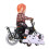 Retro Clockwork Toy: Boy on Bike with Dog 20