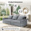3-Seater Chenille Modern Sofa, Comfortable Home Lounge Sofa 10