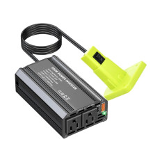 300W Car Power Inverter for Li-Ion Battery Outdoor Inverter Type-C PD65W USB A 18W Power Station Generator
