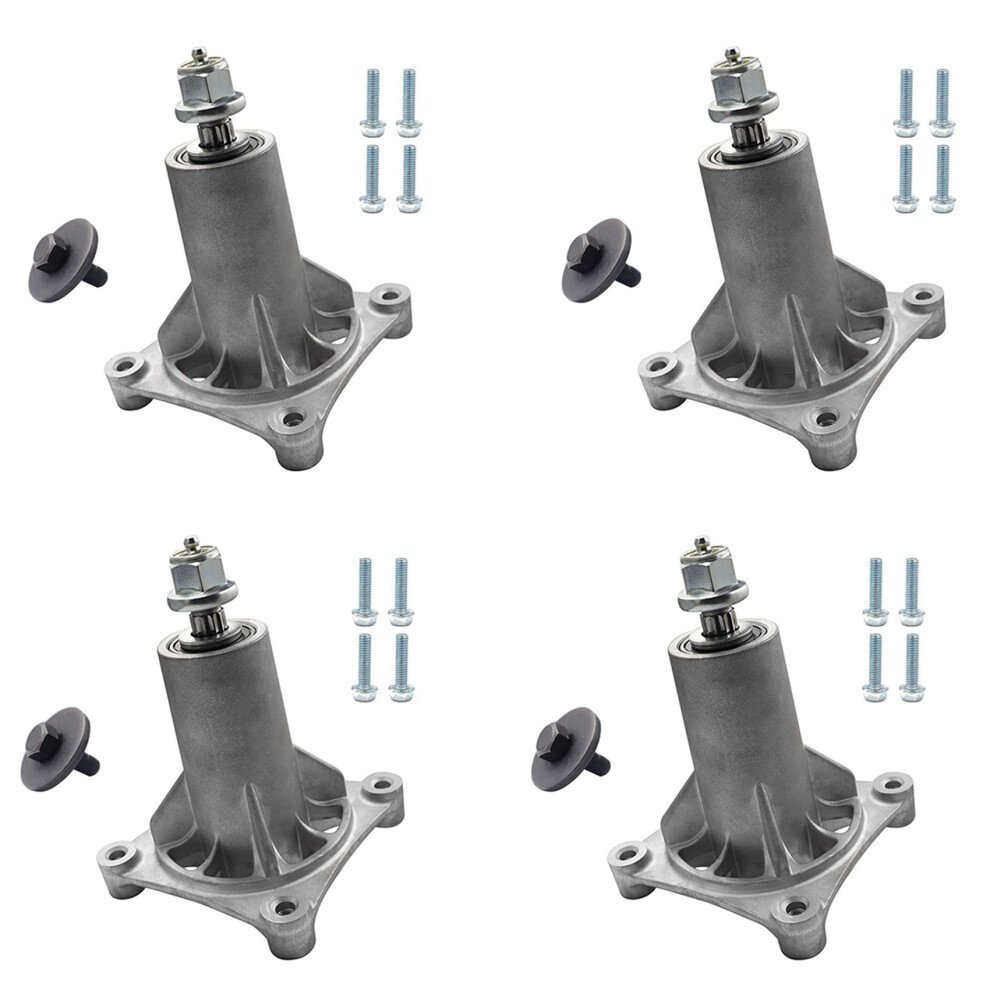 4X Mower Mandrel Assemblies Spindle Assembly For Craftsman 285-585 532187292 587819701 532187281 6032183290279