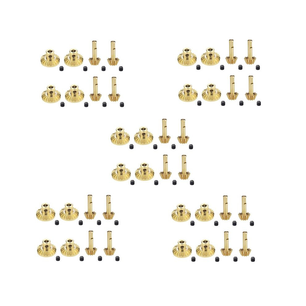 40Pcs Brass Front & Rear Axle Gear Drive Shaft Gear Upgrade Accessories For Wpl C14 C24 B24 B36 Mn D90 D99 Mn99s Parts 6031269029543
