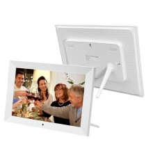 10Inch Digital Picture Frame HD IPS Full-View Screen Photo Frames Photo Album 1280x800 Clock Calendar Video Player (EU)