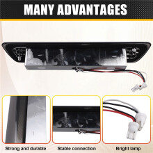 High Brake Light Third Brake Light Tail Light AL3Z13A613E AL3Z-13A613-E for F150 Pickup 2009-2014