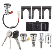 Car Lock Cylinder & Key for Pajero Shogun Montero MK2 V31 V32 MR259744