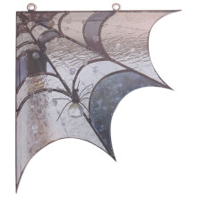 Topper Porta A Ragnatela, Decorazione Parete per Topper Porta, Insegna per L'Angolo Porta di Halloween, da Appendere Alla Parete Finestra, Ornamento