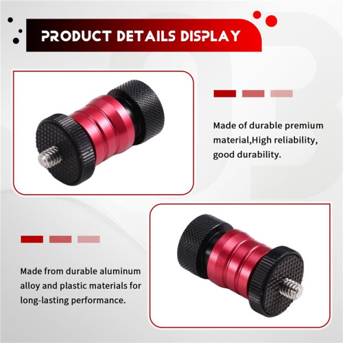 Quick Release 1/4''   Detachable Plate for Arm Monitor LED Light