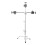 5 Inch Adjustable MiniC-Stand Tripod Multi-Functional Universal Lamp Stand for Live Broadcast Light 1