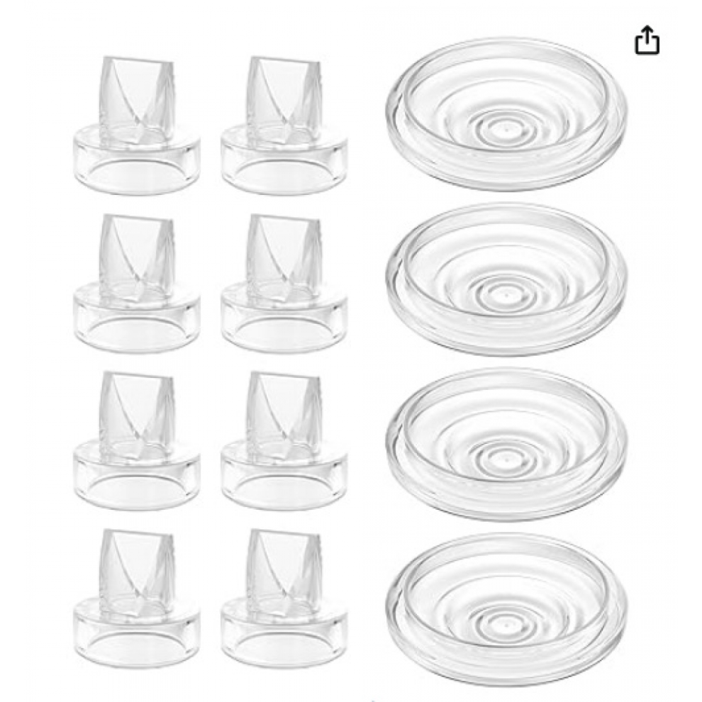 12 Pack S9 Pro / S12 Pro / S9 / S12 Duckbill Valve Silicone Diaphragm,Compatible With  Momcozy Breastpump, Electric Breast Pump