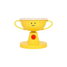 Adjustable Height Cat Trophy Bowl Non-Slip Pet Reward Bowl Pet High Footed Bowl Pet Feeding