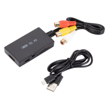 Convertitore da RCA a HDMI, adattatore composito a HDMI supporta 1080p PAL/NTSC, Happy H