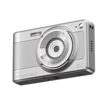 1080P Digital Camera Video Camera Camcorder 56MP 2.8 Inch IPS Screen 8X Digital Zoom Camera Gift for Kids Silver