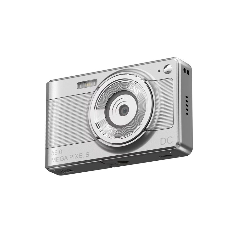 1080P Digital Camera Video Camera Camcorder 56Mp 2.8 Inch Ips Screen 8X Digital Zoom Camera Gift For Kids Silver 6032048598618