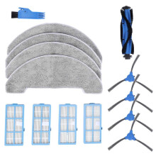 Pour Ultenic D5 Series D5S / D5S Pro / D5S Pro + Robot Aspirateur PièCes de Rechange Brosse LatéRale Principale Filtre Hepa