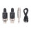 New UHF Wireless Mic Adapter XLR Transmitter & Receiver Converter Wireless Mic Rechargeable for Live Interview/Studio 1