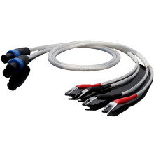 Kabel Audio OCC Silver-Plated, Kabel Głośnikowy Spoked, Kabel do Głośników Scenicznych, HiFi Fever, Ohm XLR  To Y Plug