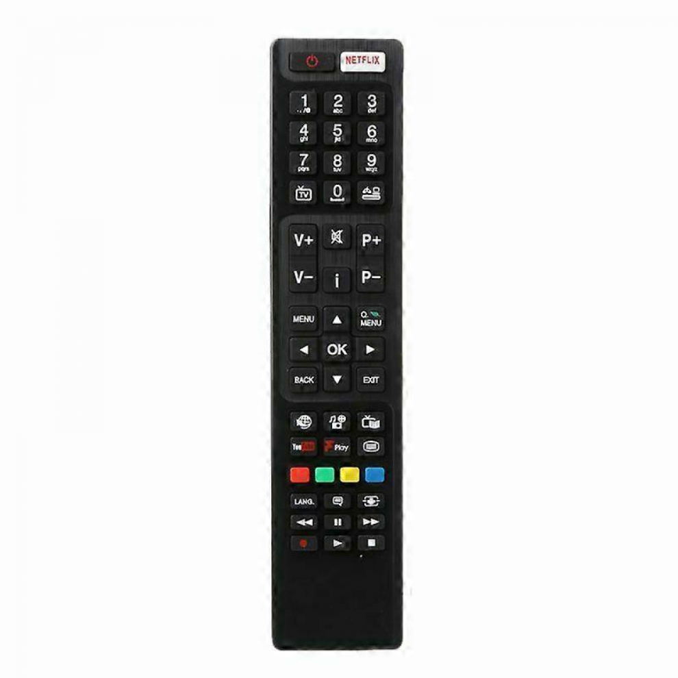 Compatible With Rc4848f For Hitachi Bush Techwood Lcd Tv Remote Control 55Hk6t74u 48Hb6t72u 9042014428037