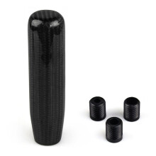 Perilla de Cambio de Marchas Universal para Coche, 13 cm, Fibra de Carbono, Decorativa, con Personalidad, Piezas Modificadas para Coche.