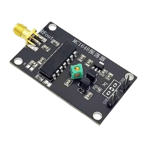 80MHz-124MHz RF Voltage Controlled Oscillator FM Signal Source MC1648 Oscillator