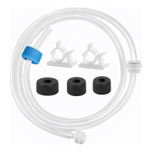 Kit de tubo de extensión para dispensador de jabón para fregadero de cocina, tubo dispensador de jabón de 47 pulgadas con control mejorad