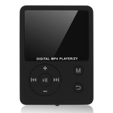 MP3/MP4 Player Digital Display Screen Walkman with Memory TF Cards Radio Build-in Speaker Music Player