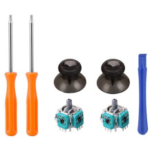Do Kontrolera dla  One 3D Analog Stick Zestaw Części Zamiennych do Joysticka T6 T8 Wkrętak Akcesoria 7-Częściowy