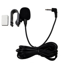 For Auto Radio 3 Meters Professional Car Audio Microphone 3.5mm Clip Jack Plug Mic Stereo  Wired External Microphone