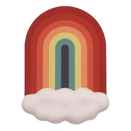 Rainbow Mouse Pad Keyboard Wrist Rest Memory Foam Silicone Ergonomic-Mouse Pad Laptop Wrist Rest 1