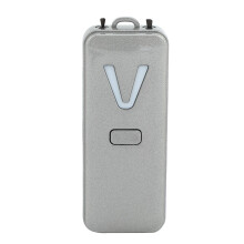 Colar Purificador de Ar PortáTil Purificador de Ar PortáTil Ionizador Gerador de íOns Negativos Prata