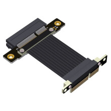 PCI-E X4 Naar X4 Verlengkabel PCI Express Riser Extender Converter Adapter Ondersteuning Netwerkkaart SSD USB-Kaart 10CM