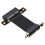 PCI-E X4 to X4 Extension Cable PCI Express Riser Extender Converter Adapter Support Network Card SSD USB Card 10CM 1