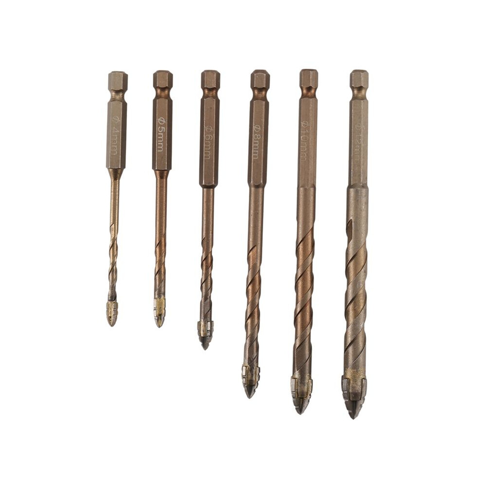 Four-Flute Sawtooth Eccentric Drill Bit, Four Edged Serrated Eccentric Drill, Four-Flute Sawtooth Eccentric Drill Bit 6031581640587