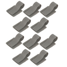 Hook and Loop Cable Management Under Desk, 80PCS Self Adhesive Cable Ties, Reusable Wire Organizers for Cords