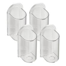 Electric Toothbrush Holders, Wall Mounted Tooth Brushing Holder for Bathroom, Punch-Free Wall-Mounted Toothbrush Rack