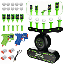 ?Glow in Dark Target Shooting Game Set With Floating Electric Targets Fun Gift For Kids Ages 6+??
