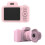 Câmera Digital 1080P com Flash, Foto, Vídeo,  Câmera, Tela de 2,0 Polegadas, Câmera Digital com Zoom para Criança, Rosa 1