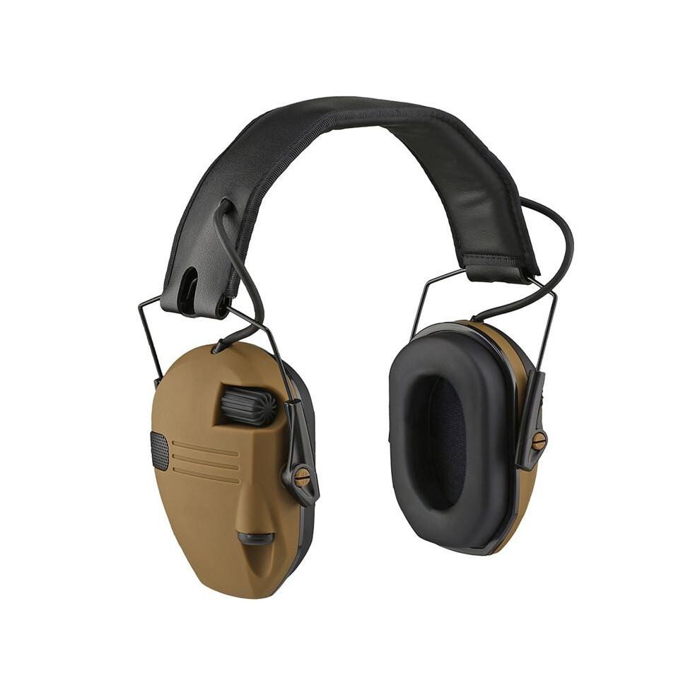 Noise Cancelling Headphones Electronic Hearing Protection Earmuffs Noise Cancelling Headphones Field Equipment Khaki 4712623396298