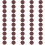 50 PCS 2 inch /50 mm 80 Grit Roll Lock Sanding Disc Abrasive Pads 1