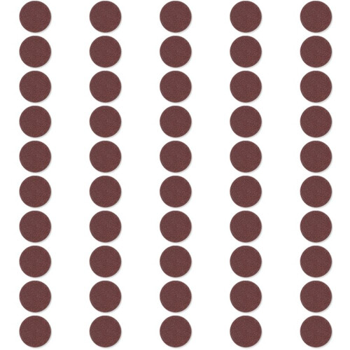 50 PCS 2 inch /50 mm 80 Grit Roll Lock Sanding Disc Abrasive Pads