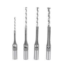 4Pcs Woodworking Square Hole Drill Bits Wood Mortising Chisel Set Mortise Chisel Bit Kits Woodworking Hole Saw Sets with Twist Drill DIY Mortising