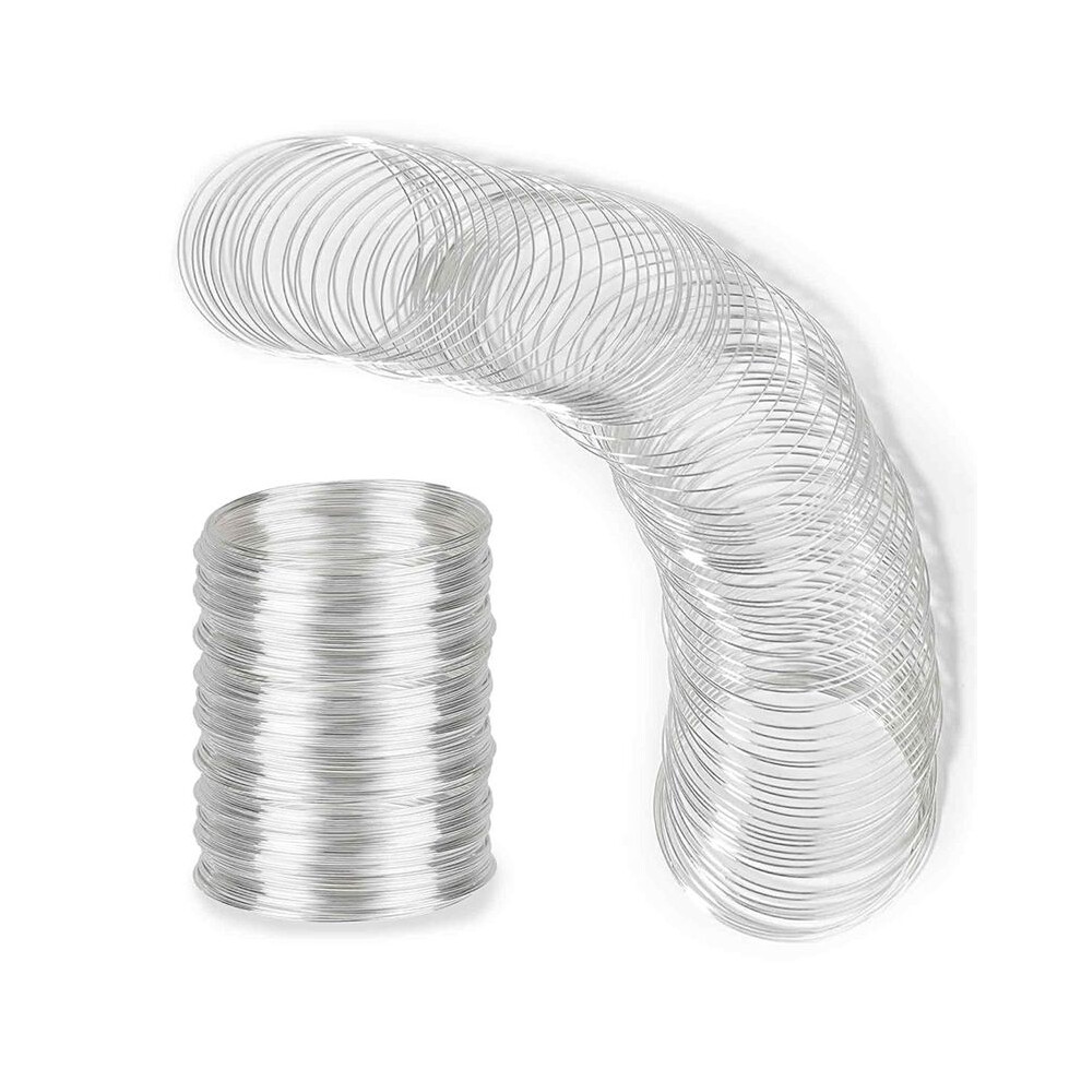 300 Loop Bracelet Wire Jewelry Wire Memory Beading Wire Bracelet Wire For Beads Silver Jewelry Memory Beading Wire 6033650092204