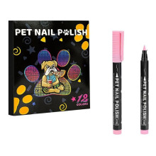 Pet Nail Polish for Cats Fast Drying Multipurpose Nail Polish 12 Colors Friendly Nail Polish Set Cat Nail Polish Set
